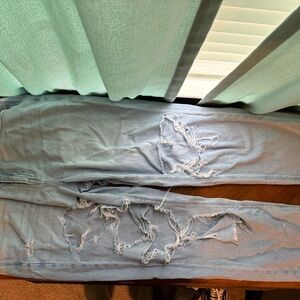 American Eagle Outfitters Light Blue Boyfriend Jeans